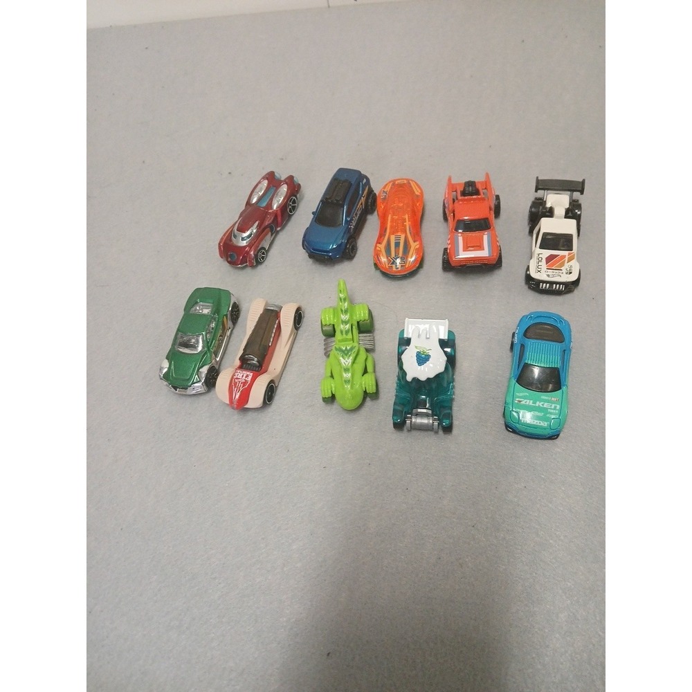 Hot Wheels Mixed Lot 10 Loose Cars Hot Tod's Street Trucks Various Years  2000s